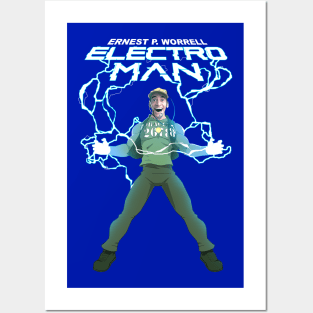 Ernest P Worrell: Electroman Posters and Art